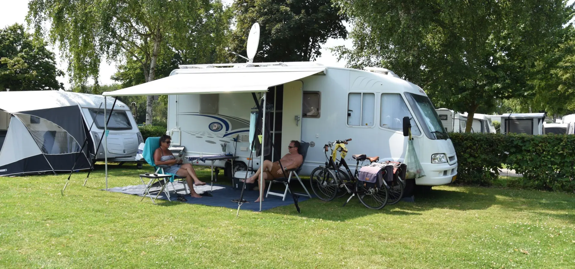 Camping Brielle pitch Berk 1