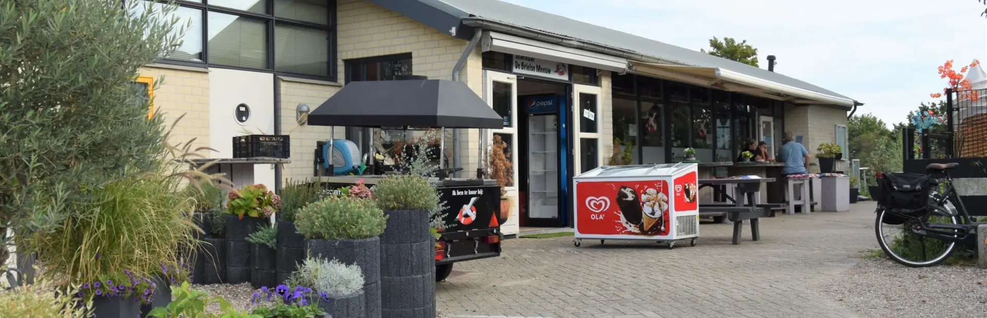 Camping Brielle panorama restaurant 30